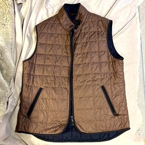 Waterville Water-Repellent Brown Theo Vest